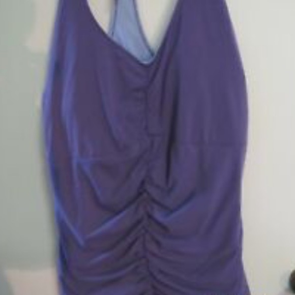 Lucy Ruched Racerback tank - Picture 4 of 4